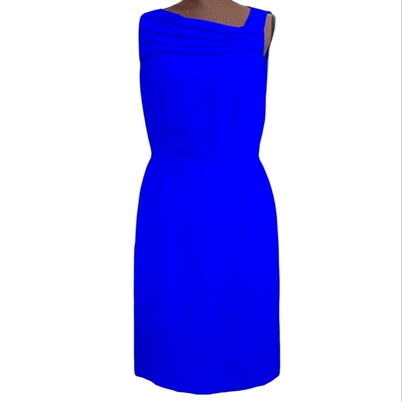 Tahari Dresses & Skirts - Tahari Womens Dress Royal Blue Sleeveless Size 8